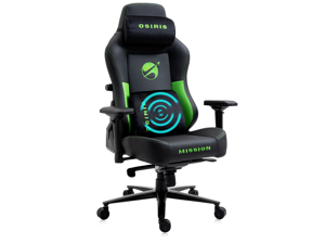 Hdcanada | Osiris Series Gaming Chair | High Back - Ergonomic | Premium PU Leather | 4D Arm Rest | Recline, Tilt & Adjustable Lumbar Support With Massage - GREEN