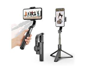 L08 Bluetooth Handheld Gimbal Stabilizer Outdoor Holder Wireless Selfie Stick Adjustable Selfie Stand For phone IOS Android