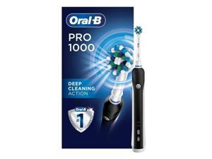 Oral-B Pro Crossaction 1000 Power Rechargeable Electric Toothbrush, Black