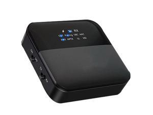 Hilinston Bluetooth 5.0 Audio Adapter Bluetooth Transmitter Receiver for TV Laptop Stereo System Headphones Speaker TOSLINK/RCA/AUX Cable 20M Distance 24 Hours Playback Time,BA09 Hilinston Bluetooth 5.0 Audio Adapter Bluetooth Transmitter Receiver for TV Laptop Stereo System Headphones Speaker TOSLINK/RCA/AUX Cable 20M Distance 24 Hours Playback Time,BA09