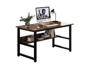 Computer Desk Home Office Desk Gaming Desk Large A Multi- Purpose in One Design Computer Desk Corner Writing Simple Style PC Wood and Metal Desk Workstation,Wood Color,GT49 Computer Desk Home Office Desk Gaming Desk Large A Multi- Purpose in One Design Computer Desk Corner Writing Simple Style PC Wood and Metal Desk Workstation,Wood Color,GT49