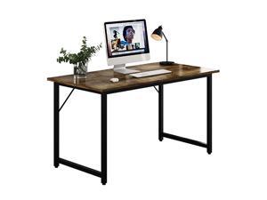 Computer Desk Home Office Desk Gaming Desk Large Industrial Style Corner Writing Black Student Art Modren Simple Style PC Wood and Metal Desk Workstation,Wood Color,GT48 Computer Desk Home Office Desk Gaming Desk Large Industrial Style Corner Writing Black Student Art Modren Simple Style PC Wood and Metal Desk Workstation,Wood Color,GT48