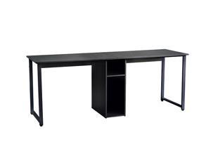 Home Office Game Table Computer Desk, Gaming Desk Table 2-Person Desk, Large Double Workstation Desk, Writing Desk with Storage,Black,GT57 Home Office Game Table Computer Desk, Gaming Desk Table 2-Person Desk, Large Double Workstation Desk, Writing Desk with Storage,Black,GT57