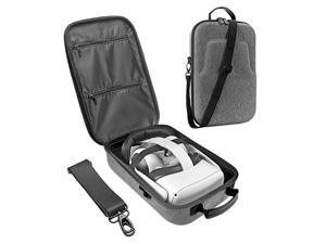 Hard Travel Case Storage Case for Oculus Quest 2 All-in-one VR Gaming Headset and Controllers Accessories Carrying Bag, Gray, VR06 Hard Travel Case Storage Case for Oculus Quest 2 All-in-one VR Gaming Headset and Controllers Accessories Carrying Bag, Gray, VR06