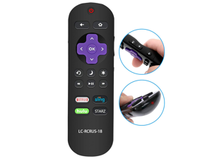 Sharp LC-RCRUS-18/LC-RCRUDUS-18 for Select Hisense/Sharp TVs - Black Sharp LC-RCRUS-18/LC-RCRUDUS-18 for Select Hisense/Sharp TVs - Black