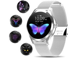 Smart Watch Women KW10 Waterproof Heart Rate Monitoring Stainless Steel Fitness Smart Watch Women KW10 Waterproof Heart Rate Monitoring Stainless Steel Fitness