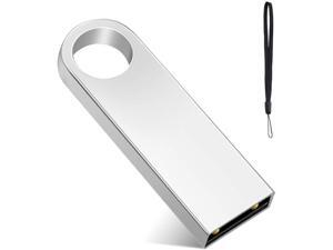 USB Flash Drive Thumb Drive 2.0 Pen Drive Jump Drive Memory Stick USB 1000GB with Keychain Lanyard, Silver USB Flash Drive Thumb Drive 2.0 Pen Drive Jump Drive Memory Stick USB 1000GB with Keychain Lanyard, Silver