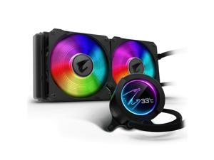 Gigabyte Aorus 280 RGB 140mm Liquid CPU Cooler Gigabyte Aorus 280 RGB 140mm Liquid CPU Cooler