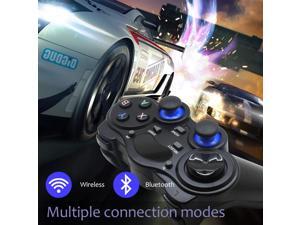 Fashionable Wireless Game Controller, Joystick Gamepad for PC, USB Gaming Controller Compatible with Windows 10/8/7/XP, Laptop, PS3, Android Phone, Steam (Black) Fashionable Wireless Game Controller, Joystick Gamepad for PC, USB Gaming Controller Compatible with Windows 10/8/7/XP, Laptop, PS3, Android Phone, Steam (Black)