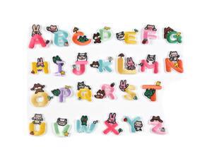 J.CARP Iron on Sew on Letter Patches for Clothes, 26pcs Alphabet A to Z, Bunny J.CARP Iron on Sew on Letter Patches for Clothes, 26pcs Alphabet A to Z, Bunny