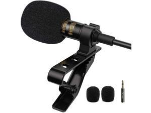 voice Professional Lavalier Lapel Microphone Omnidirectional Condenser Mic for iPhone Android Smartphone,Recording Mic for Youtube,Interview,Video voice Professional Lavalier Lapel Microphone Omnidirectional Condenser Mic for iPhone Android Smartphone,Recording Mic for Youtube,Interview,Video