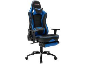 STARSPACE Ergonomic Adjustable Gaming Chair with Massage and Footrest Lumbar Support Racing Desk Chair Office Chair