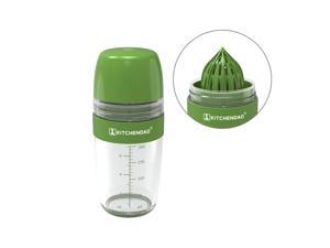 KITCHENDAO 2 in 1 Leak-free Salad Dressing Bottle Shaker with Citrus Juicer - 250ml KITCHENDAO 2 in 1 Leak-free Salad Dressing Bottle Shaker with Citrus Juicer - 250ml