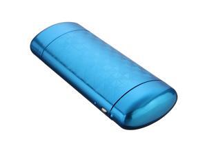 Aluminum Reading Glasses Storage Case Capsule Flip Top Eyewear Protector Box-Blue Aluminum Reading Glasses Storage Case Capsule Flip Top Eyewear Protector Box-Blue