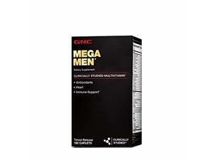 GNC Mega Men Multivitamin for Men, 180 Count, Antioxidants, Heart Health, and Immune Support GNC Mega Men Multivitamin for Men, 180 Count, Antioxidants, Heart Health, and Immune Support