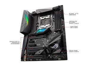 ASUS ROG STRIX X299-E GAMING LGA2066 DDR4 M.2 USB 3.1 802.11 AC WI-FI X299 ATX Motherboard for Intel Core i9 and i7 X-Series Processors ASUS ROG STRIX X299-E GAMING LGA2066 DDR4 M.2 USB 3.1 802.11 AC WI-FI X299 ATX Motherboard for Intel Core i9 and i7 X-Series Processors
