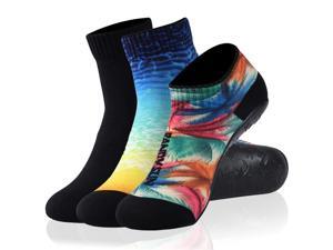 RANDY SUN Quick Dry Beach Volleyball Socks Non Slip Barefoot Sand Shoes 3 Pairs Pack Hot Protective Breathable Foldable RANDY SUN Quick Dry Beach Volleyball Socks Non Slip Barefoot Sand Shoes 3 Pairs Pack Hot Protective Breathable Foldable
