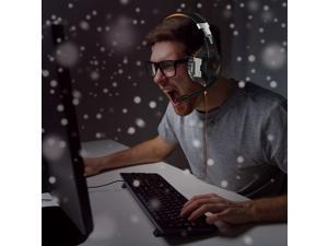 EACH G2000 Over-ear Game Gaming Headphone Headset Earphone Headband with Mic Stereo Bass LED Light for PC Game EACH G2000 Over-ear Game Gaming Headphone Headset Earphone Headband with Mic Stereo Bass LED Light for PC Game