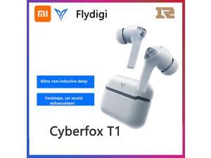 Flydigi TWS Stereo Earphones Wireless Earbuds BT 5.0 Headphones with Touch Control IP54 Waterproof Sports Headphones with Dual Microphone Noise Reduction Technology Long Playtime for Gaming Sports Gym Flydigi TWS Stereo Earphones Wireless Earbuds BT 5.0 Headphones with Touch Control IP54 Waterproof Sports Headphones with Dual Microphone Noise Reduction Technology Long Playtime for Gaming Sports Gym