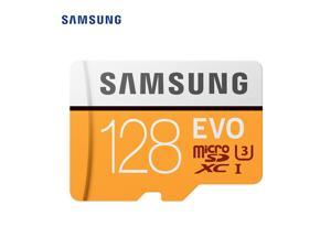 Samsung Micro SD Card TF Card 100MB/s (U3)  EVO Class 10 Memory Card 128GB Adapter Not Include (MB-MP128G)