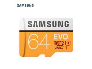 Samsung Micro SD Card TF Card 100MB/s (U3) EVO Class 10 Memory Card 64GB Adapter Not Include (MB-MP64G) Samsung Micro SD Card TF Card 100MB/s (U3) EVO Class 10 Memory Card 64GB Adapter Not Include (MB-MP64G)