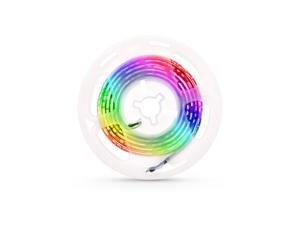 LED Computer Case Strip Light Flexible RGB Lamp Tape Diode 5V Desk Screen TV Background Lighting USB Powered 3 Key Control 1M