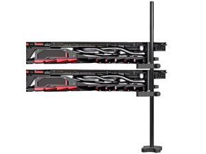 GM962 Aluminum Vertical Graphics Card Holder Double Support Jack Bracket Desktop PC Case Video Card Stand Cooling Bracket Black GM962 Aluminum Vertical Graphics Card Holder Double Support Jack Bracket Desktop PC Case Video Card Stand Cooling Bracket Black
