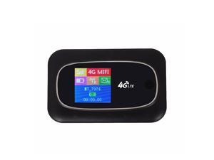 4G LTE CAT4 150Mbps Mobile WiFi Portable Hotspot Portable WiFi Wireless Wifi Router Portable Router with SIM Card Slot Black 4G LTE CAT4 150Mbps Mobile WiFi Portable Hotspot Portable WiFi Wireless Wifi Router Portable Router with SIM Card Slot Black