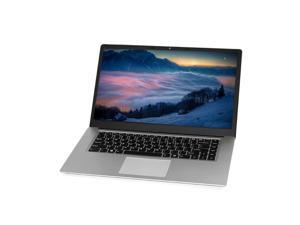 15.6 inch Portable Laptop Intel Celeron J4115 Processor 8GB DDR4 RAM 128GB SSD 1920*1080 IPS Screen for Office Game US Plug