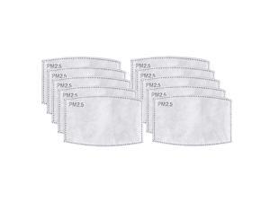 10 PCS Anti PM2.5 Activated Carbon Mask Filter 5-Layer Design Safety Masks Insert Breathing Mouth Mask Filters for Daily Use & Outdoor Activities 10 PCS Anti PM2.5 Activated Carbon Mask Filter 5-Layer Design Safety Masks Insert Breathing Mouth Mask Filters for Daily Use & Outdoor Activities