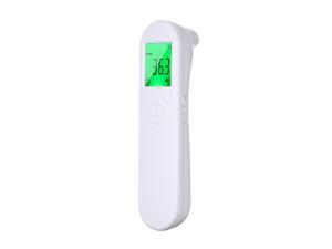 Non-Contact IR Infrared Thermometer Forehead Temperature Measurement Three Colors Backlight Digital Display ?/? Quick Accurate Measuring Thermometric Indicator Non-Contact IR Infrared Thermometer Forehead Temperature Measurement Three Colors Backlight Digital Display ?/? Quick Accurate Measuring Thermometric Indicator