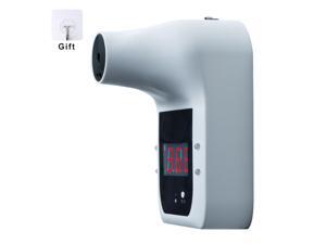 Non-contact Digital Infrared Forehead Thermometer Wall-Mounted Self-service 0.5S Quick Test with Alarm LCD Display For Adults Kids School Office Non-contact Digital Infrared Forehead Thermometer Wall-Mounted Self-service 0.5S Quick Test with Alarm LCD Display For Adults Kids School Office