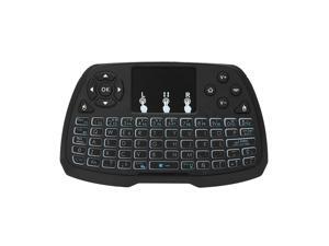 Spanish Version Backlit 2.4GHz Wireless Keyboard Touchpad Mouse Handheld Remote Control 4 Colors Backlight for TV BOX Smart TV PC Notebook Spanish Version Backlit 2.4GHz Wireless Keyboard Touchpad Mouse Handheld Remote Control 4 Colors Backlight for TV BOX Smart TV PC Notebook