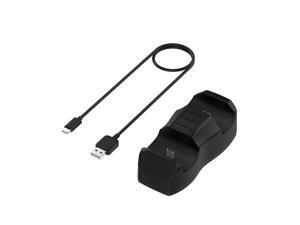 DualSense Controller Charger with Dual Type C Ports Portable Charging Dock Station Stand Compatible with PS5 Controller DualSense Controller Charger with Dual Type C Ports Portable Charging Dock Station Stand Compatible with PS5 Controller