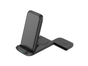 3 in 1 Wireless Charger Qi Wireless Charging Stand Foldable Wireless Charging Pad Replacement for Apple Watch Airpods Pro iPhone 12/11/11pro/X/XS/XR/Xs Max 3 in 1 Wireless Charger Qi Wireless Charging Stand Foldable Wireless Charging Pad Replacement for Apple Watch Airpods Pro iPhone 12/11/11pro/X/XS/XR/Xs Max