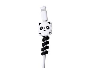 Silicone Flexible Cable Wire Protector Cute Animal Images Spiral Phones Charges Cable Saver Suit for All Cellphone Data Lines Silicone Flexible Cable Wire Protector Cute Animal Images Spiral Phones Charges Cable Saver Suit for All Cellphone Data Lines
