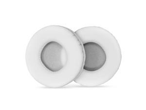Replacement Ear Pads PU Leather Ear Cushions Replacement for AKG/Sennheiser Headphone Ear Pads 55mm White Replacement Ear Pads PU Leather Ear Cushions Replacement for AKG/Sennheiser Headphone Ear Pads 55mm White