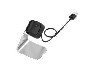 Charger Stand Compatible with Fitbit versa/Fitbit versa lite/Fitbit versa SE USB Charging Dock Fitness Smartwatch Accessories Charger Stand Compatible with Fitbit versa/Fitbit versa lite/Fitbit versa SE USB Charging Dock Fitness Smartwatch Accessories