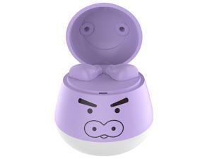 ZW-T7 Cute Pet True Wireless BT Earphone Stereo Half In-ear Girls Headphone for IOS/Android Purple ZW-T7 Cute Pet True Wireless BT Earphone Stereo Half In-ear Girls Headphone for IOS/Android Purple