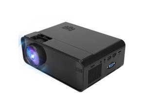 W13 LED Projector Support 1080P with Remote Control Multiple Ports for Office Home Theater Black US Plug (Basic Version) W13 LED Projector Support 1080P with Remote Control Multiple Ports for Office Home Theater Black US Plug (Basic Version)