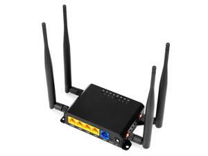 4G LTE Wireless Router 300Mbps High Speed Industrial Router with SIM Card Slot 4 External Antennas Strong Signal America Version 4G LTE Wireless Router 300Mbps High Speed Industrial Router with SIM Card Slot 4 External Antennas Strong Signal America Version