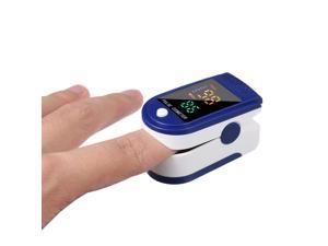 Digital Fingertip Pulse Oximeter Blood Oxygen Sensor Saturation LCD Mini SpO2 Monitor Pulse Rate Measurement Meter for Home Sports Travel