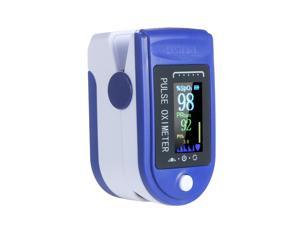 Portable Fingertip Clip Pulse Oximeter TFT Four-Color Display Screen Mini SpO2 Monitor Pulse Rate Measuring Oxygen Saturation Monitor for Daily Use Healthy Care