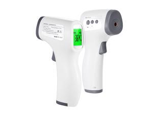 Infrared Thermometer Forehead Thermometer 32 Data Storage Non Contact Thermometers with Tri-colored Backlit LCD Fever Alarm High Precision Handheld Temperature Meter Infrared Thermometer Forehead Thermometer 32 Data Storage Non Contact Thermometers with Tri-colored Backlit LCD Fever Alarm High Precision Handheld Temperature Meter