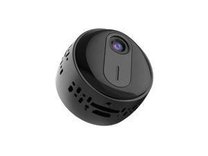 Mini WiFi Camera 1080P Small Portable Wireless Nanny Camera Home Security Indoor Video Recorder with Audio and Video Recording Live Feed Night Vision Motion Detection Built-in 500mAh Battery