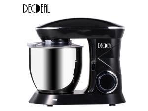 Decdeal Stand Mixer 6.5L 660W 6-Speed Food Mixer Kitchen Electric Mixer with Beater Dough Hook Egg Whisk