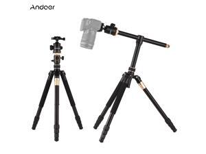 Andoer TTT-011 185cm/ 72.83Inch Professional Photography Tripod Monopod Camera Horizontal Tripods Aluminum Alloy 360° Rotatable Ball Head Quick Release Plate 10kg/22lbs Load Capacity with Carry Bag Andoer TTT-011 185cm/ 72.83Inch Professional Photography Tripod Monopod Camera Horizontal Tripods Aluminum Alloy 360° Rotatable Ball Head Quick Release Plate 10kg/22lbs Load Capacity with Carry Bag