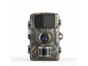 16MP 1080P Trail Game Hunting Camera With IR Night Vision, Motion Detection, IP66 Waterproof, 0.6S Trigger Time And 2.4'' TFT Color Display For Outdoor Wildlife,  Farm Monitoring And Home Security