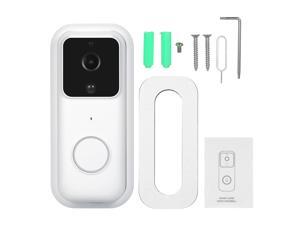 Smart Video Doorbell Camera Door Bell with 170° View Night Vision Motion Detection 2 Way Audio Phone App Easy Installation Direct to WiFi