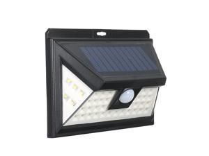 44 LEDs Solar Power PIR Motion Sensor Wall Light Outdoor Yard Garden Lamp Waterproof